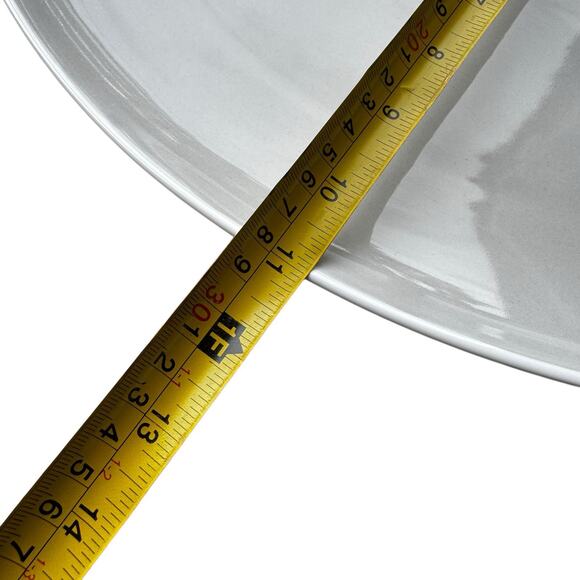 Noritake Color‎ Trio Large Serving Platter Dark Grey/Light Grey/White 16" - Picture 7 of 9